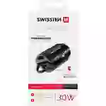 Swissten CL POWER DELIVERY USB-C+ SUPER CHARGE 3.0 30W NANO SCHWARZ Swissten CL POWER DELIVERY USB-C+ SUPER CHARGE 3.0 30W NANO SCHWARZ