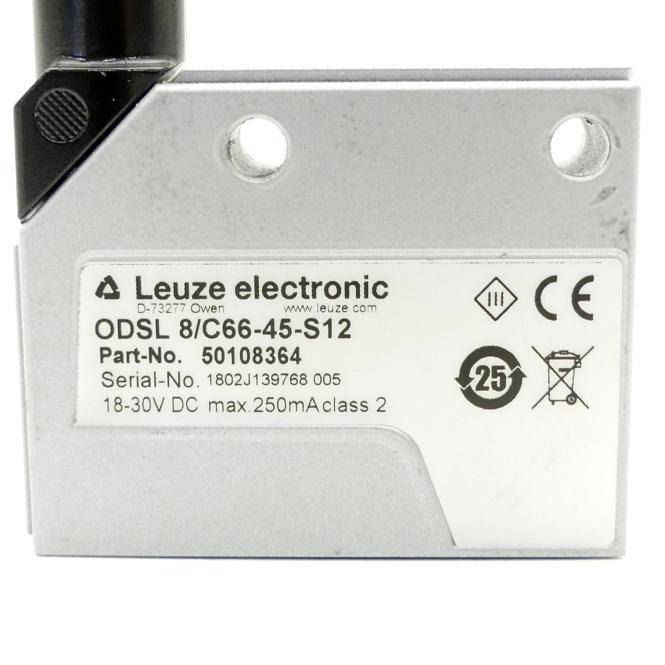 Leuze electronic Optischer Abstandssensor 8/C66-45-S12 (50108364)