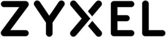 Schwarzes ZYXEL-Logo-Text auf weißem Hintergrund.