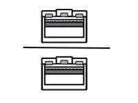 Alcatel Lucent - 25GBase-CU Kabel zur direkten Befestigung - SFP28 zu SFP28 - 1