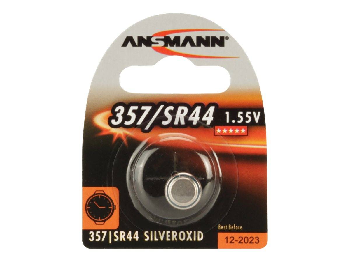 Knopfzelle 1,55 V 133 mAh SR44 11,6x5,4mm 1 St./Bl.ANSMANN