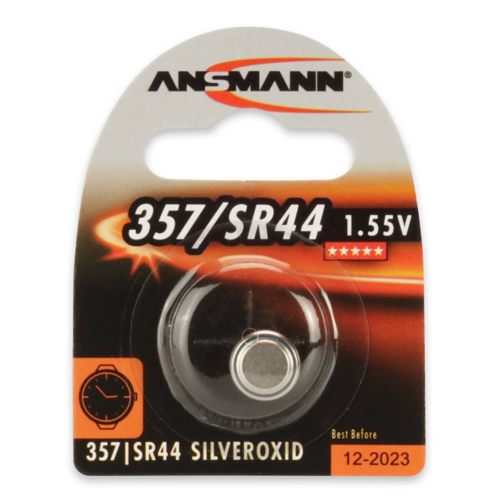 Knopfzelle 1,55 V 133 mAh SR44 11,6x5,4mm 1 St./Bl.ANSMANN