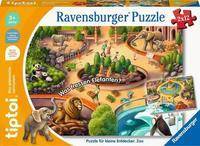 Ravensburger tiptoi® Puzzle für kleine Entdecker: Zoo (138)
