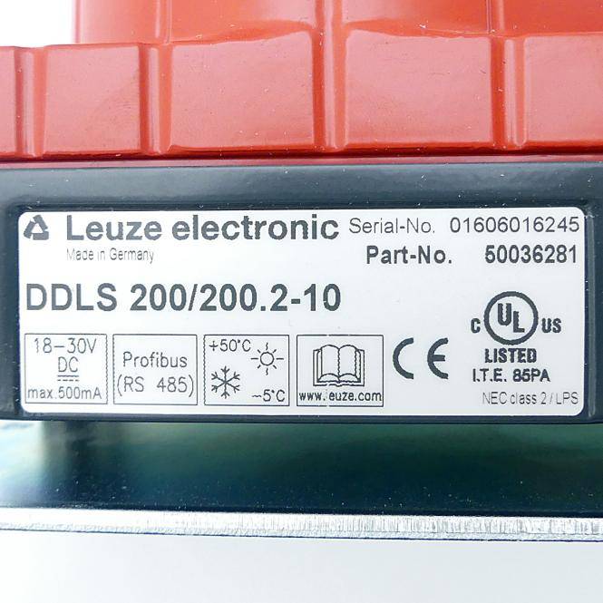 Leuze electronic Optische Datenübertragung DDLS 200/200.2-10 (50036281)