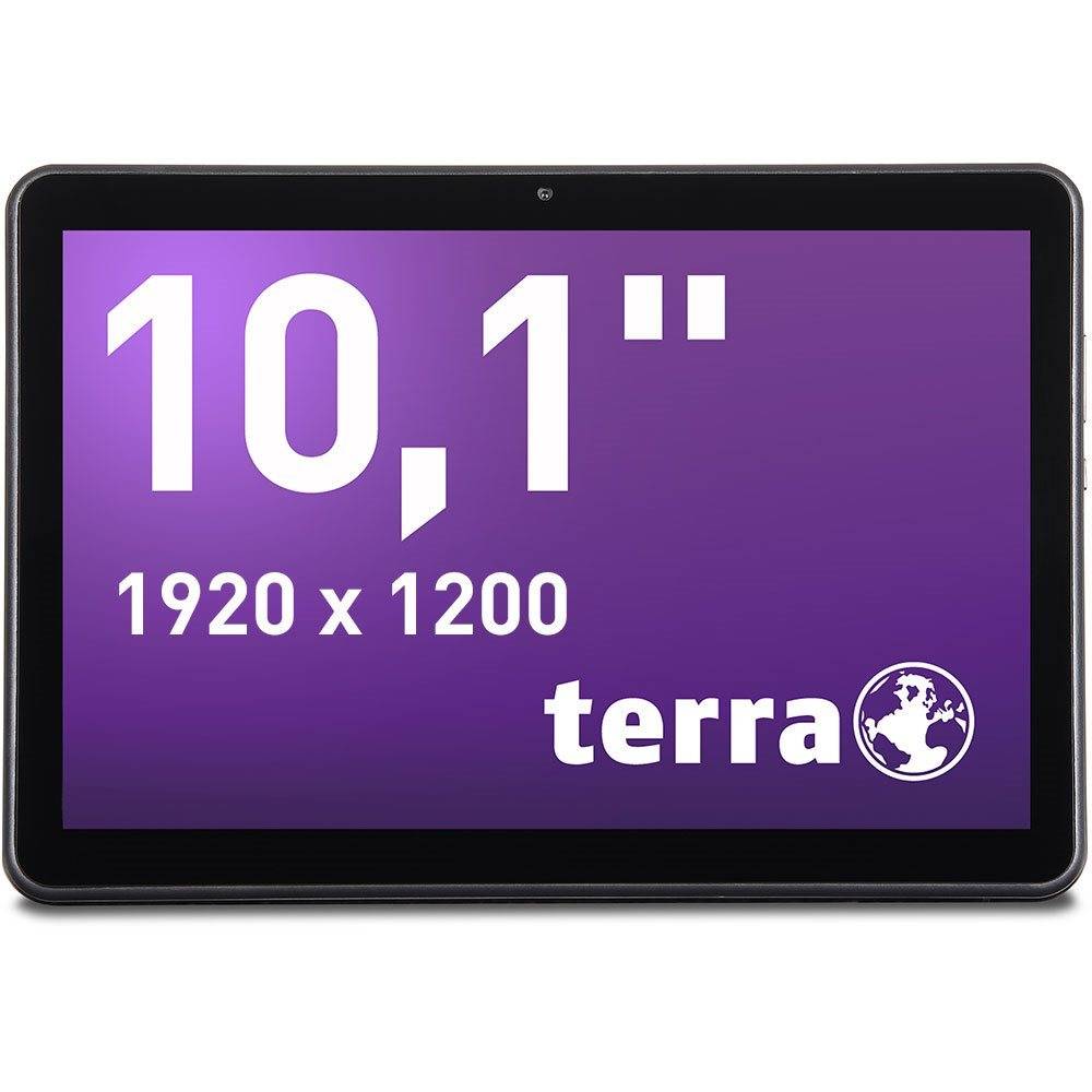 TERRA - Wortmann AG TERRA PAD 1006V2, 25,6 cm (10.1"), 1920 x 1200 Pixel, 64 GB, 4 GB, Android 12, Schwarz