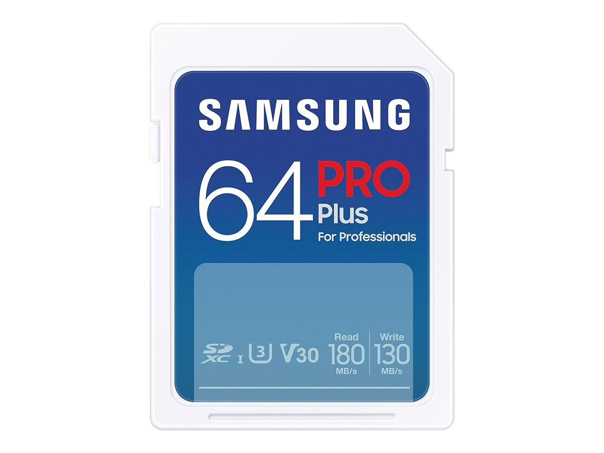 Samsung PRO Plus MB-SD64S - Flash-Speicherkarte