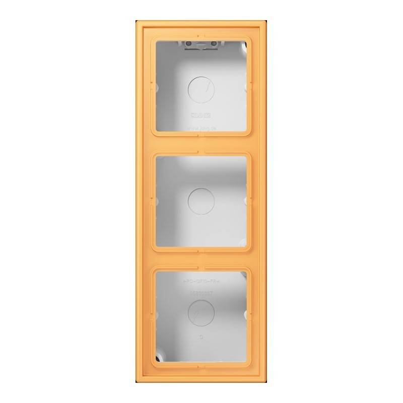 Jung Aufputz-Kappe 3fach LC 583 A 254