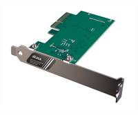 Akasa AK-PCCU3-08 - USB Typ-C - PCIe - Niedriges Profil - PCIe 3.0 - SATA 15-Pin - PC