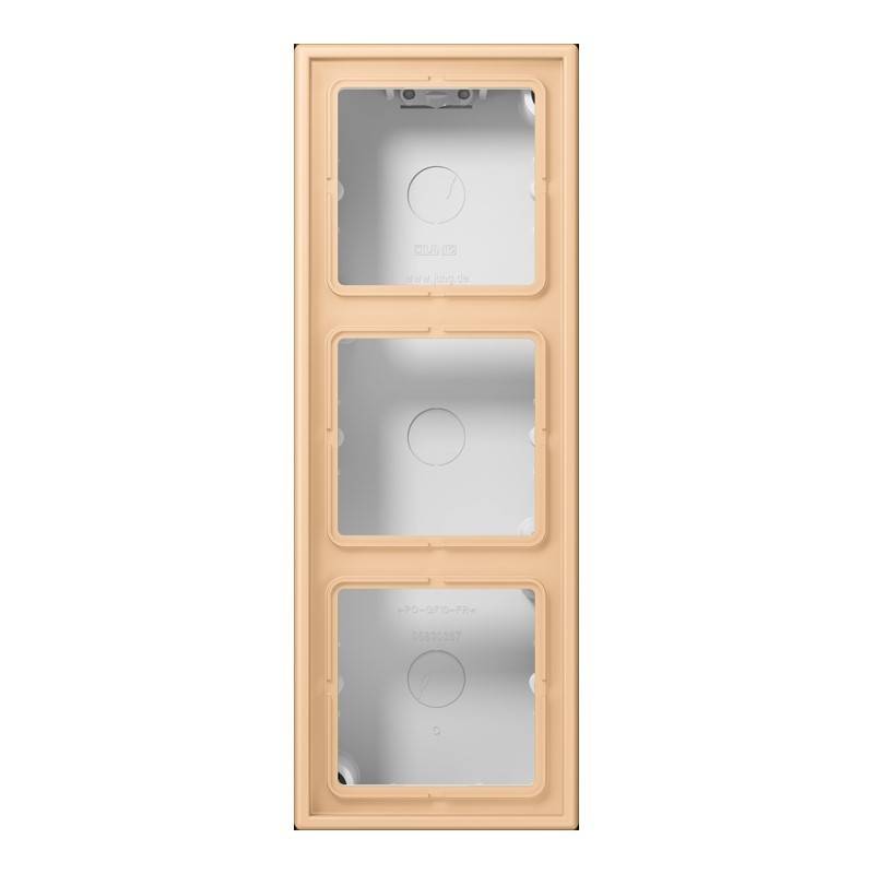 Jung Aufputz-Kappe 3fach LC 583 A 237