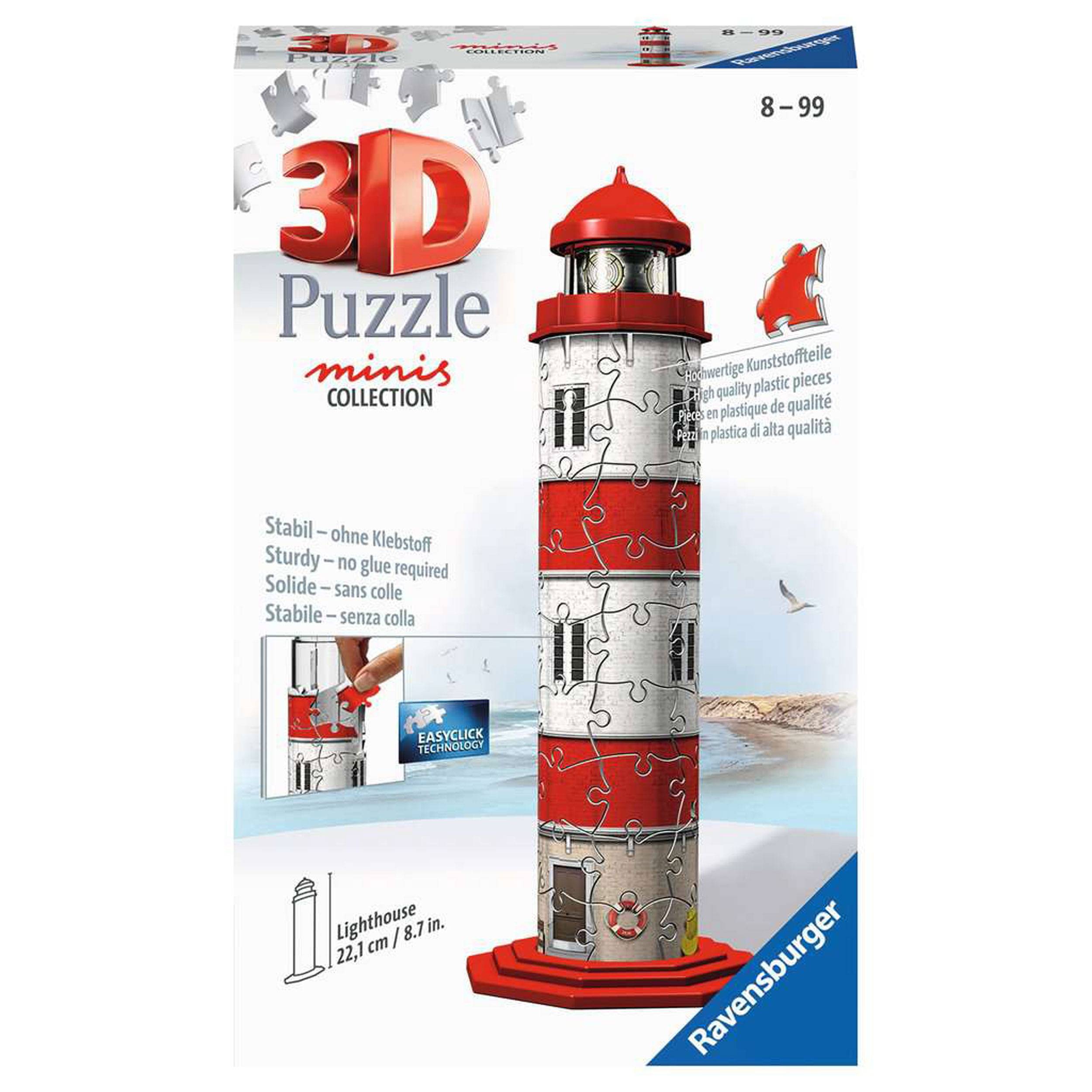 Ravensburger Mini Leuchtturm, 54 Stück(e), Gebäude, 8 Jahr(e)