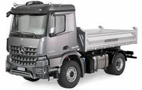 Amewi RC Baustelle Muldenkipper Mercedes Arocs 4x2 grau 14+ - Schwarz; Grau