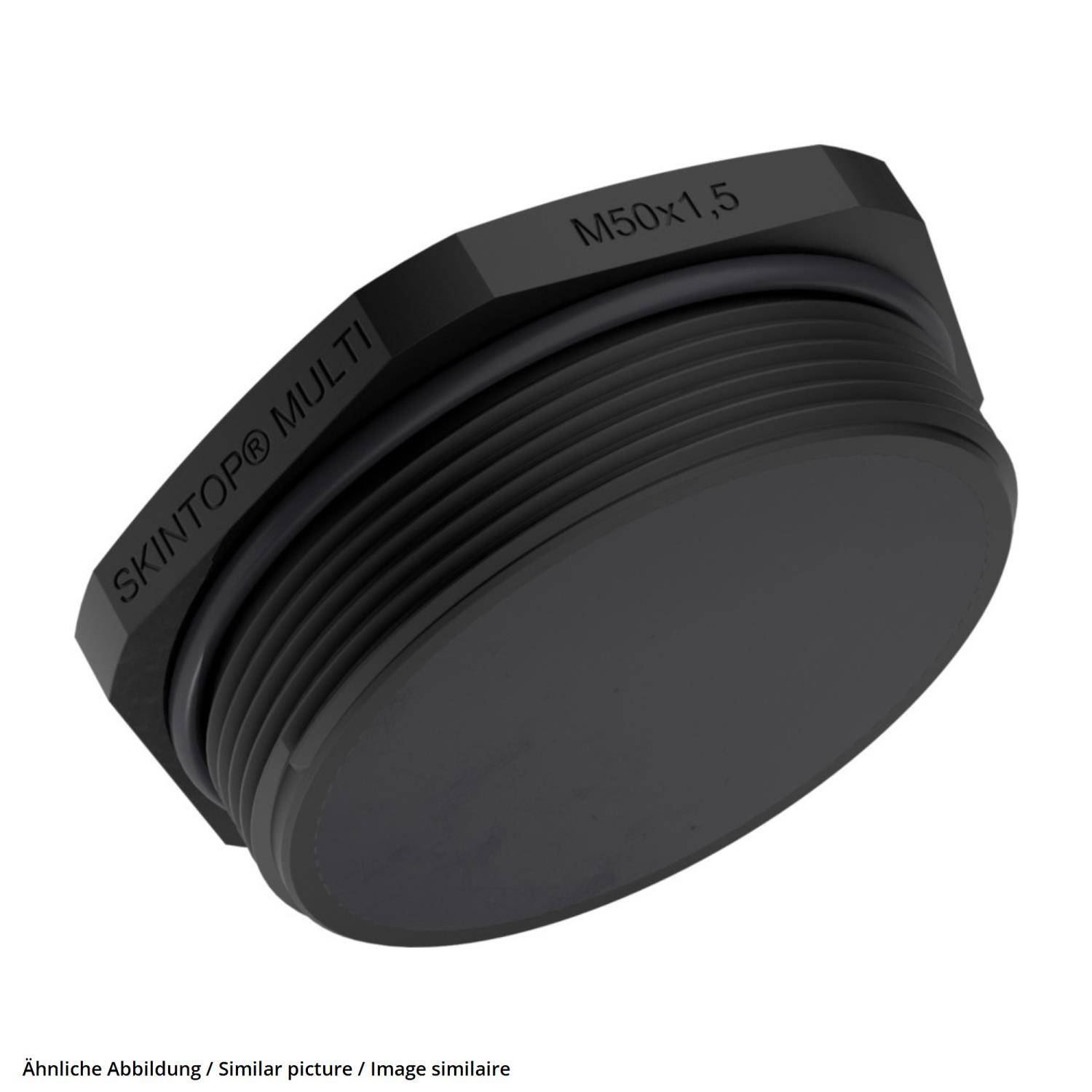 LAPP Mehrfachdichtverschraubung M50x1,5 Polycarbonat (PC) Farbe schwarz - 1 Stück