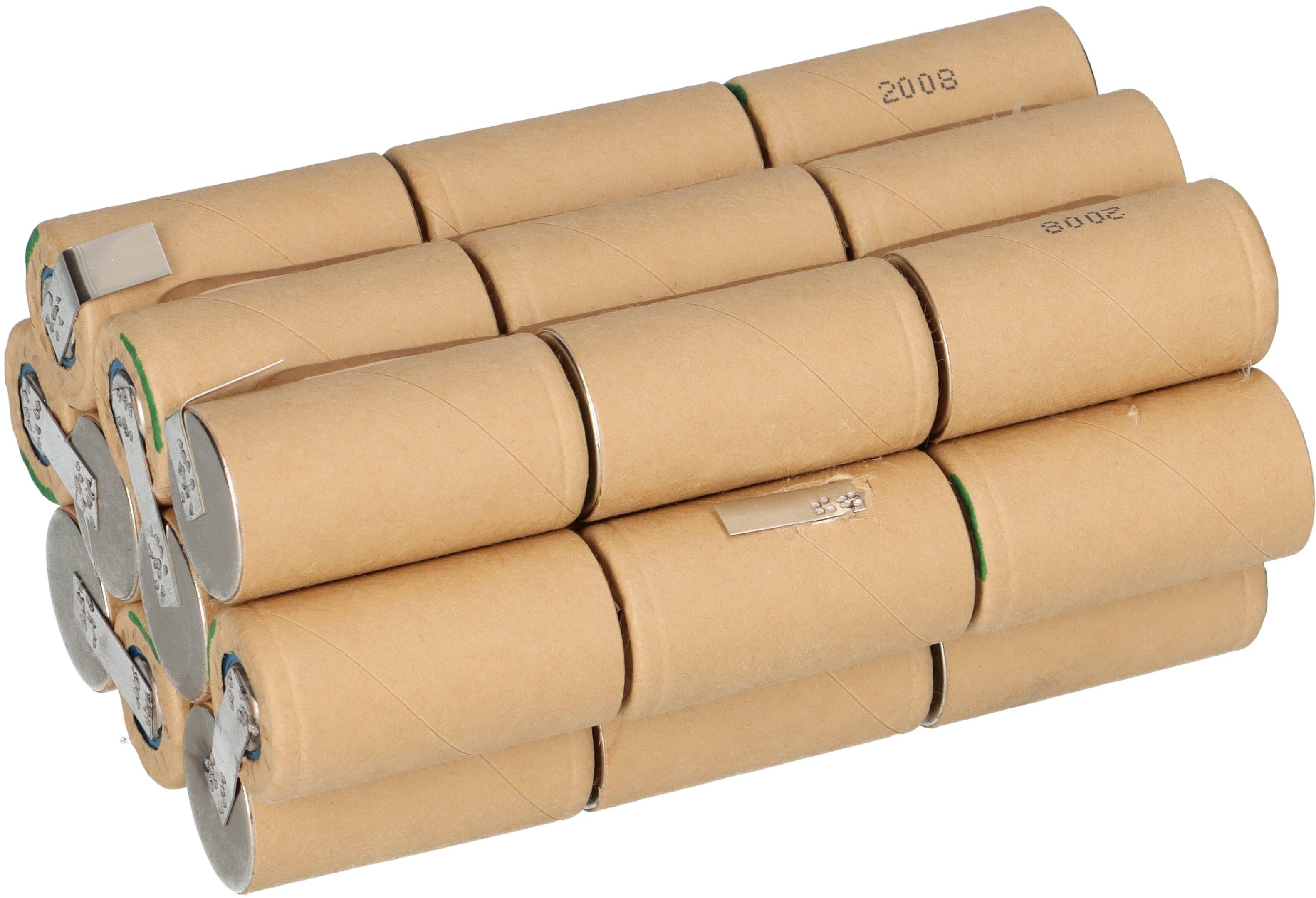 Akkupack zum Selbsteinbau für Hilti B36 BP6/86 36V mit 3 Ah hochstromfest NIMH Panasonic