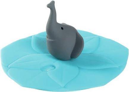LEONARDO TRINKGLASDECKEL BAMBINI ELEFANT TÜRKIS (018726)