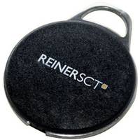REINERSCT - timeCard Premium transponder MIFARE DESFire EV3 - RFID-Tag - mattschwarz (Packung mit 100)