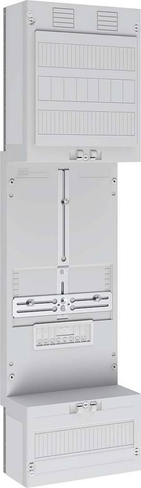 Ein weißer Heizkörper mit vertikalen Lamellen und kleinen Knöpfen zur Einstellung.