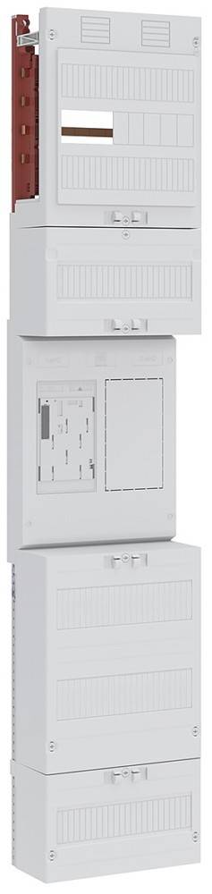 Legrand-Panel, weiß, Kunststoff, Wandmontage. Verfügt über einen leeren Steckplatz für die Installation von Zusatzmodulen. Einfaches, klares Design.