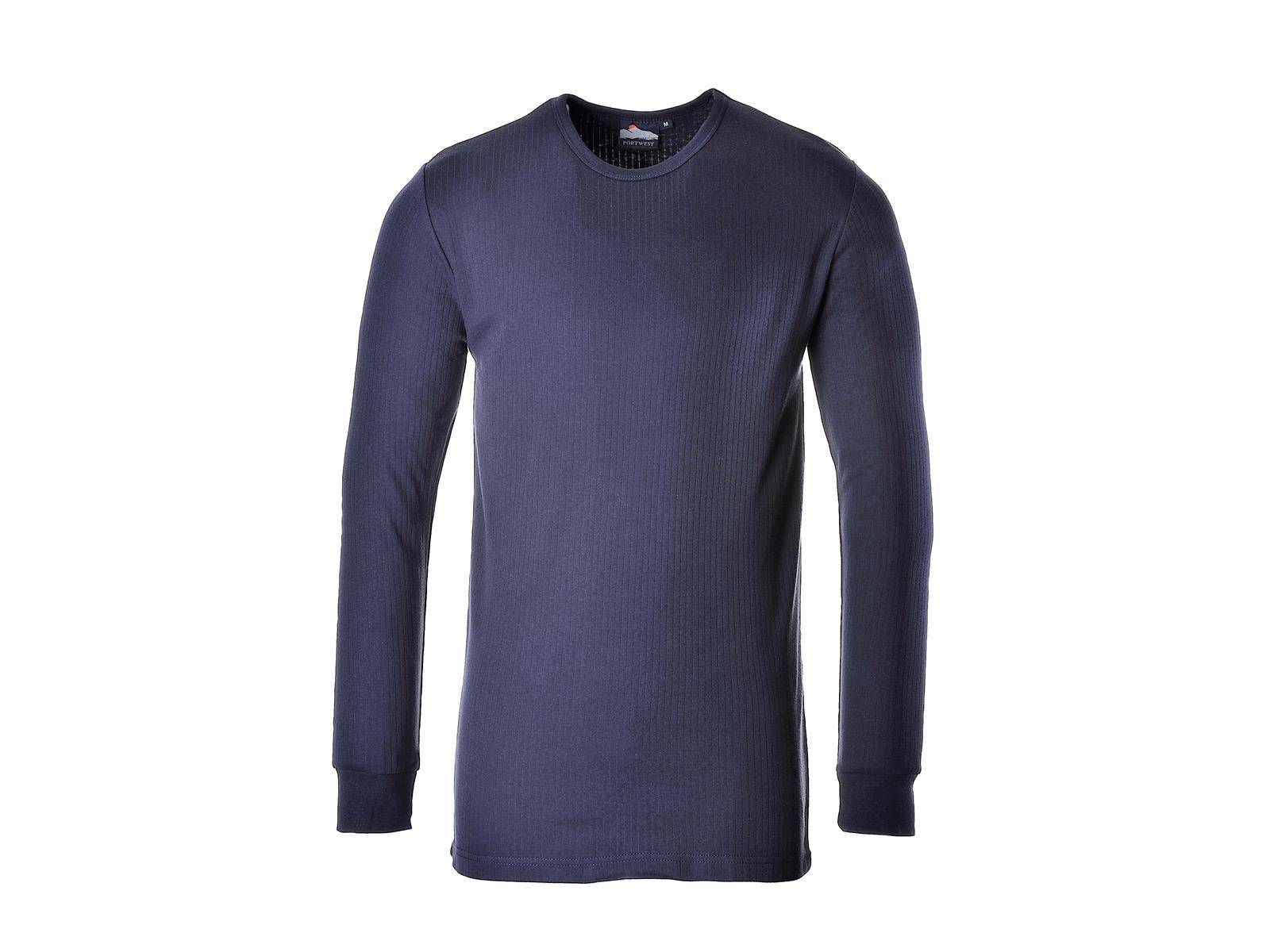 Portwest® Thermo-T-Shirt B123 mit langen Ärmeln Marine_S
