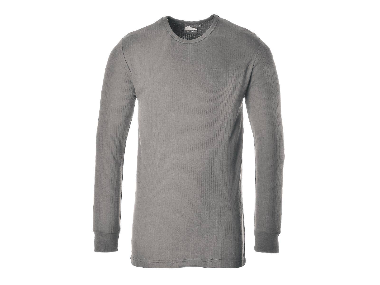 Portwest® Thermo-T-Shirt B123 mit langen Ärmeln Grau_XXXL