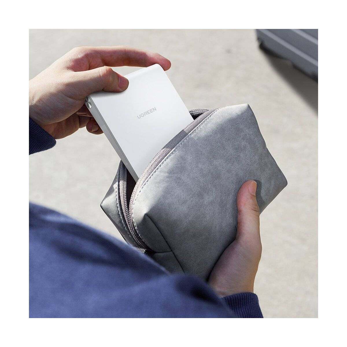 Ugreen Schreibtischständer Höhe verstellbar Handy-Halterung Tisch Halter 4,7 bis 7,9 Zoll weiß