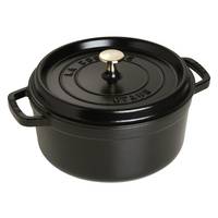 ZWILLING - STAUB - Cocotte - 24 cm - 3.8 L - rund - Schwarz