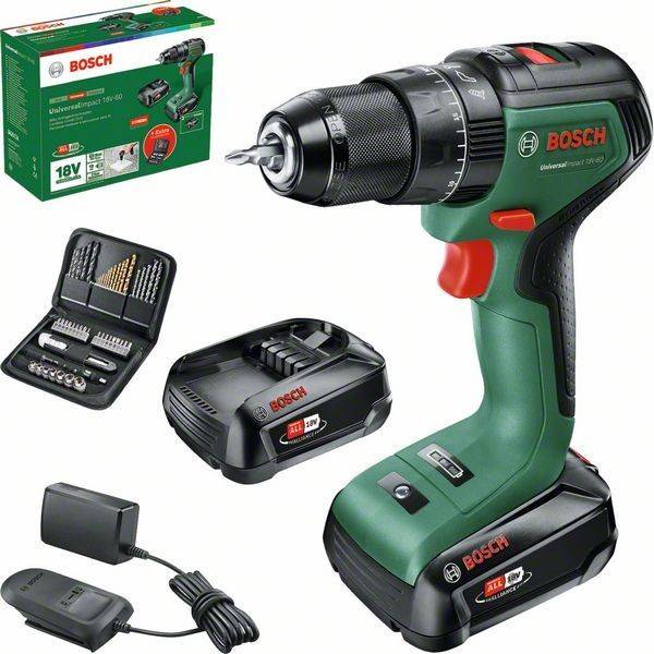 Bosch Power Tools Akku-Schlagbohrschrauber 06039D7106