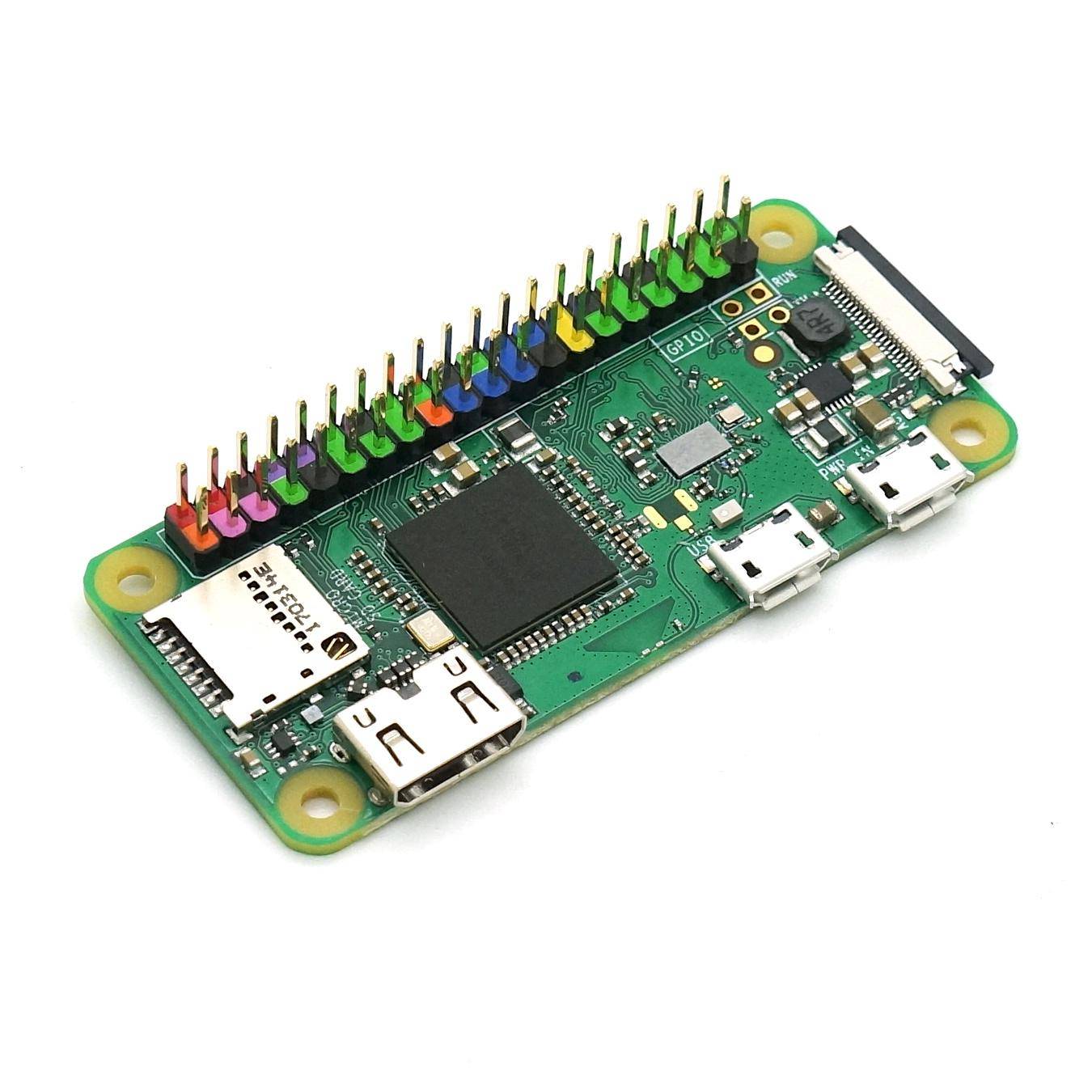 2 x 40 Pin GPIO Header für Raspberry Pi, farbig kodiert, Extended Version