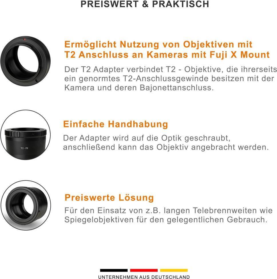 Walimex pro T2 Adapter auf Fuji X (23364)