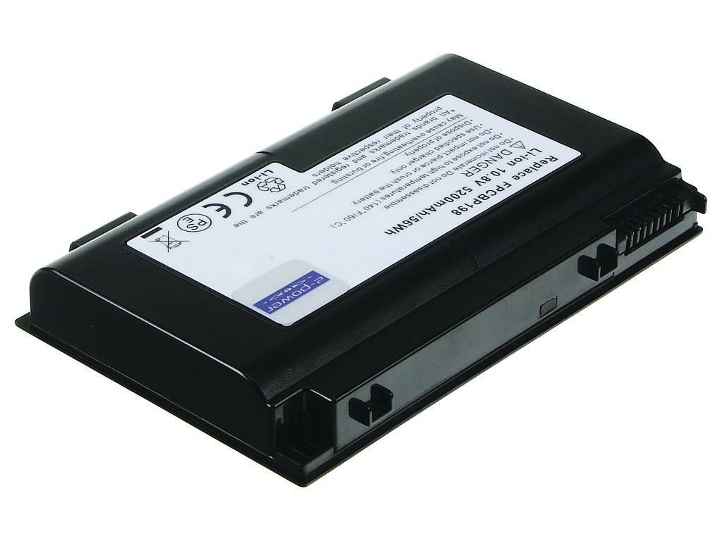 2-power Main Battery Pack Fujitsu - Batterie - 4.600 mAh