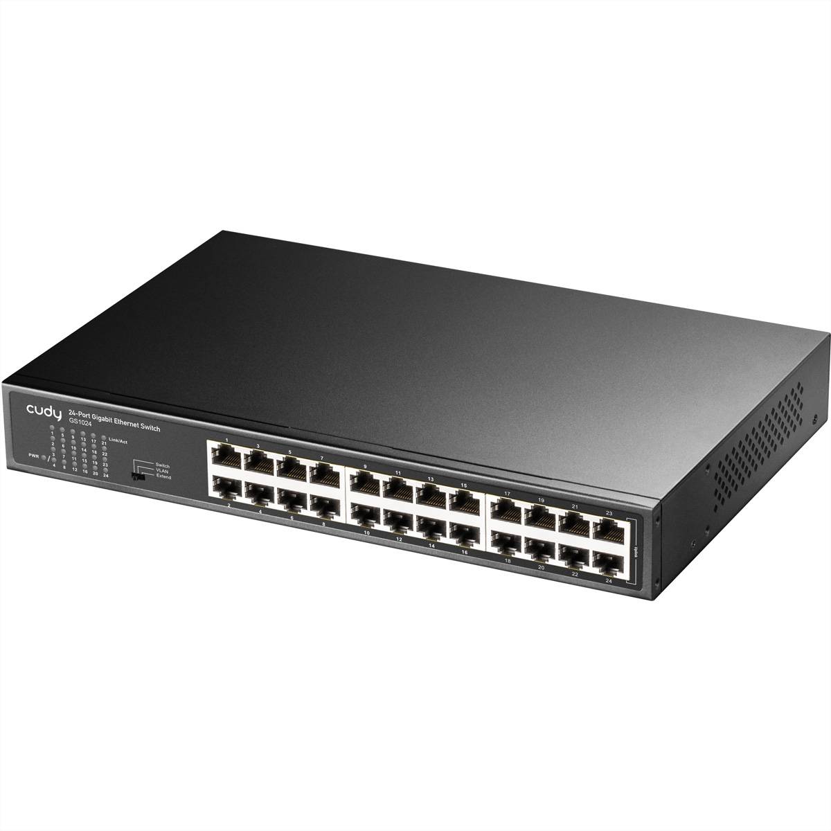 GS1024 - Gigabit Ethernet (10/100/1000) - Rack-Einbau