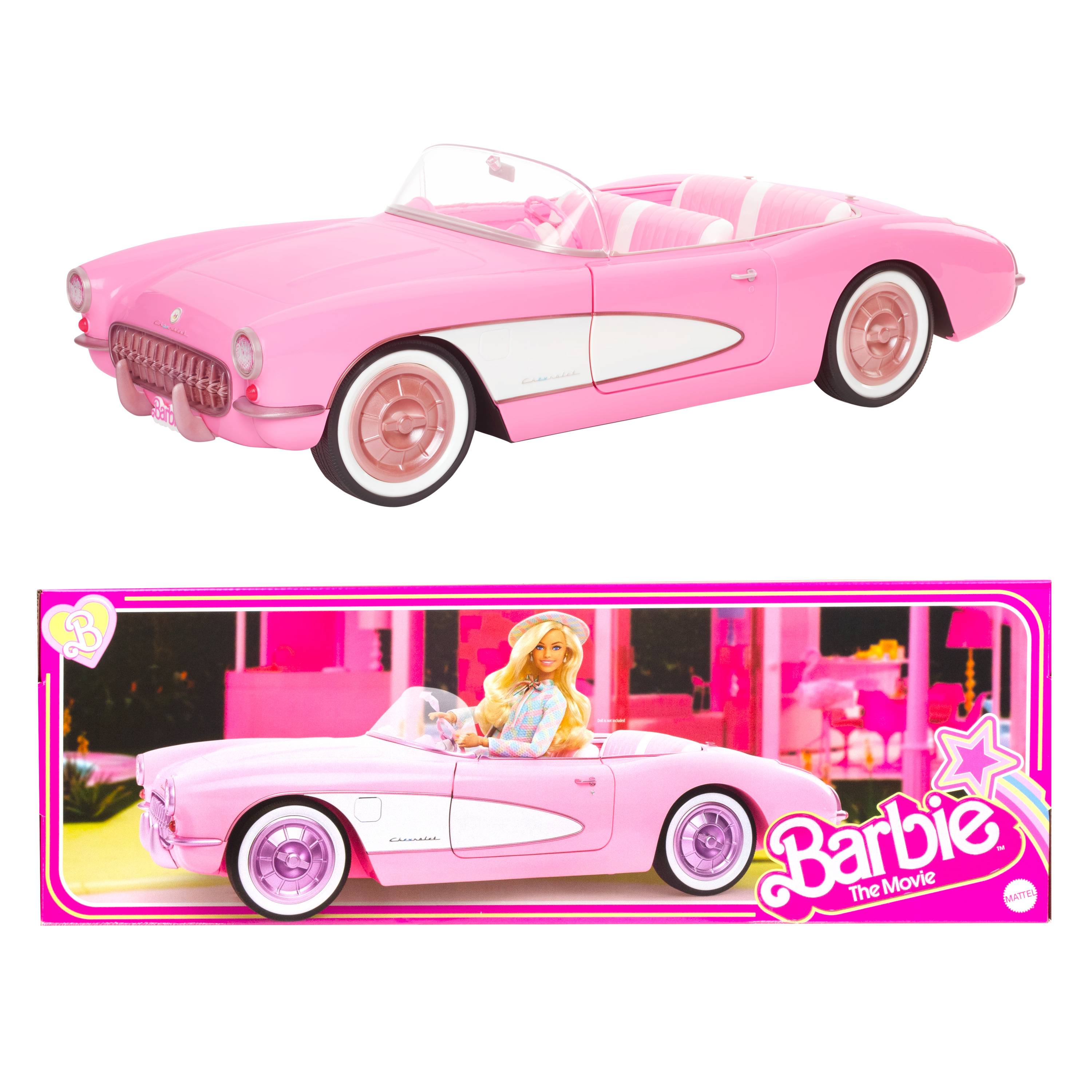 Barbie Signature The Movie - Pink Corvette Fahrzeug für den Film