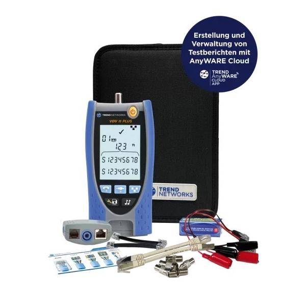 TREND Networks Verdrahtungstester VDV II Plus BT