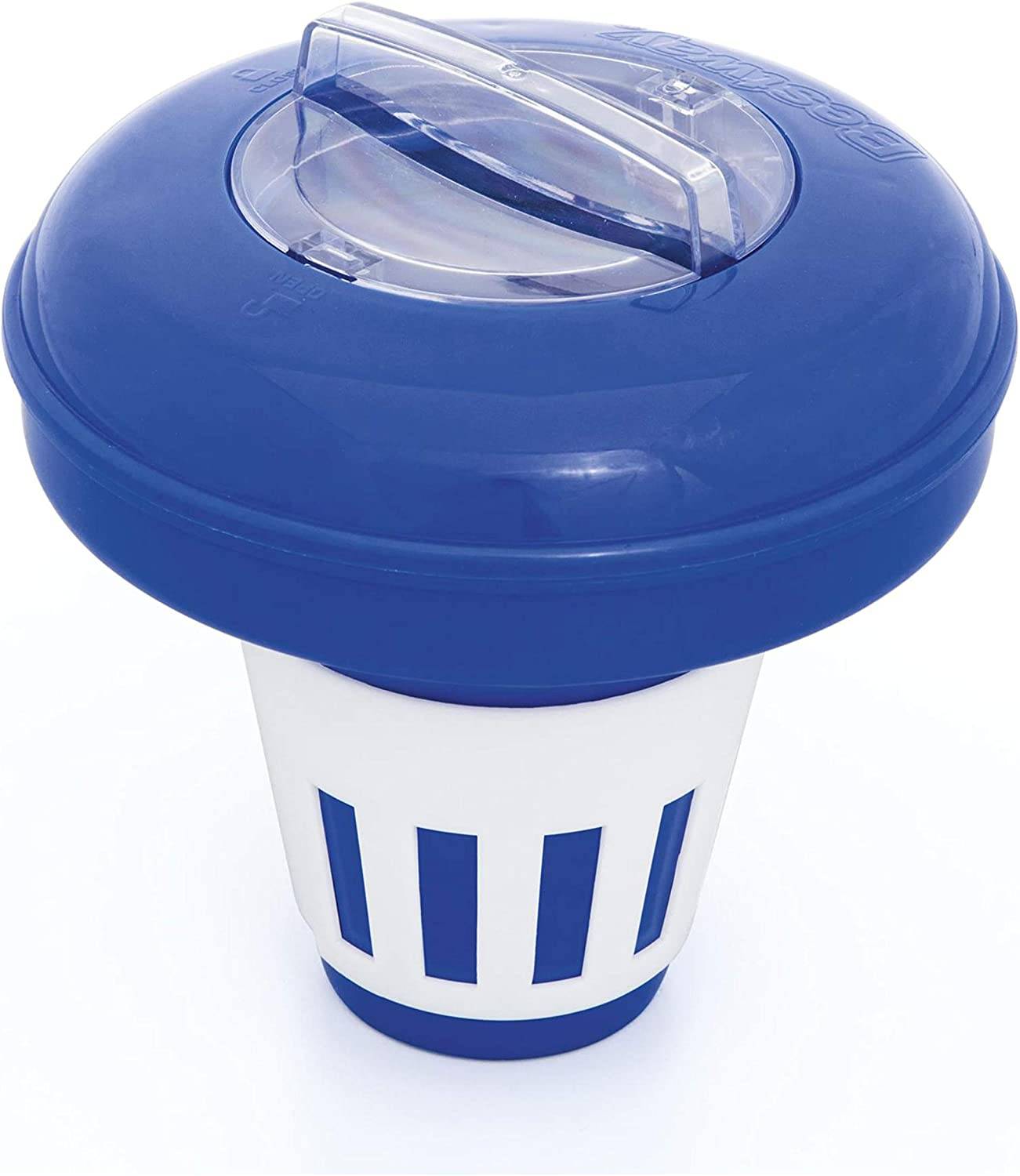 Bestway Flowclear | Dosierschwimmer | blau | für gleichmäßige Chemikalienverteilung | ideal für Pools und Whirlpools