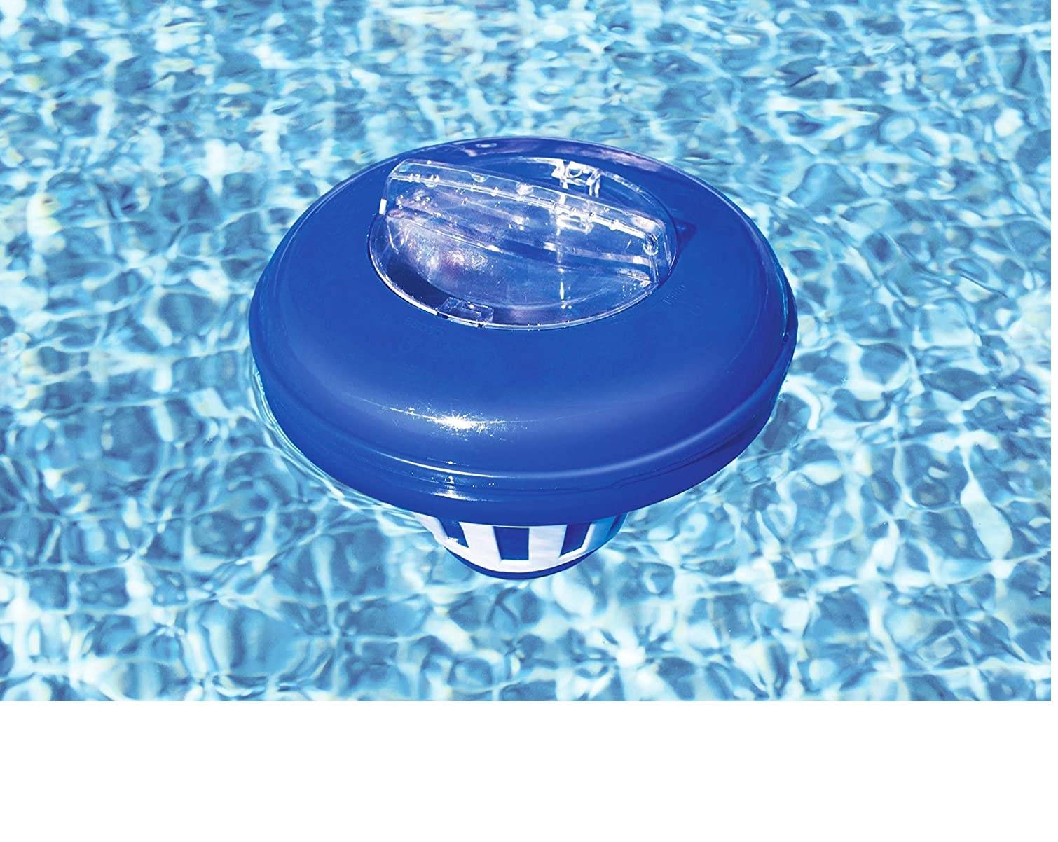 Bestway Flowclear | Dosierschwimmer | blau | für gleichmäßige Chemikalienverteilung | ideal für Pools und Whirlpools