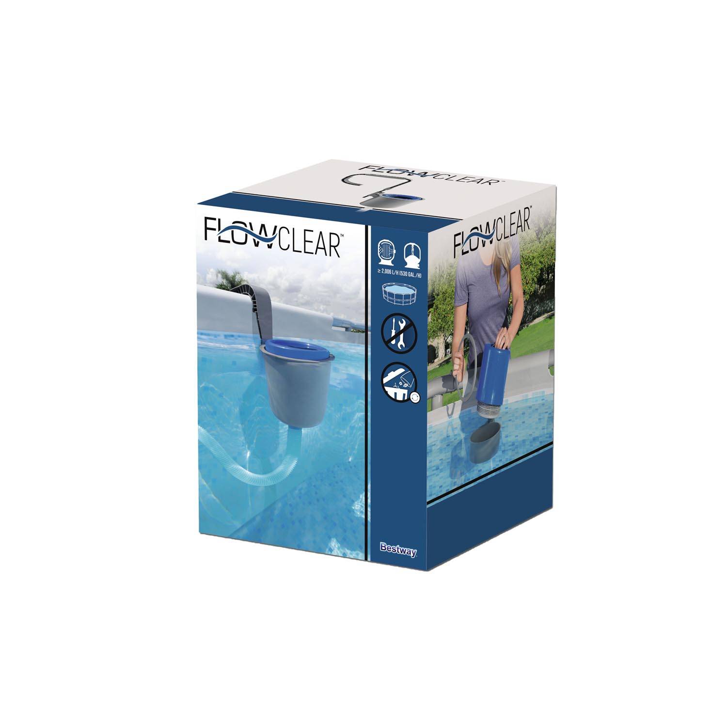 Bestway 58233 - Flowclear Einhängeskimmer für Filtersysteme, ab 2.006 l/h