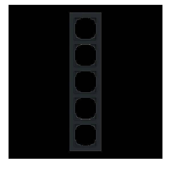 Busch-Jaeger Abdeckrahmen 5-fach 1725-45M