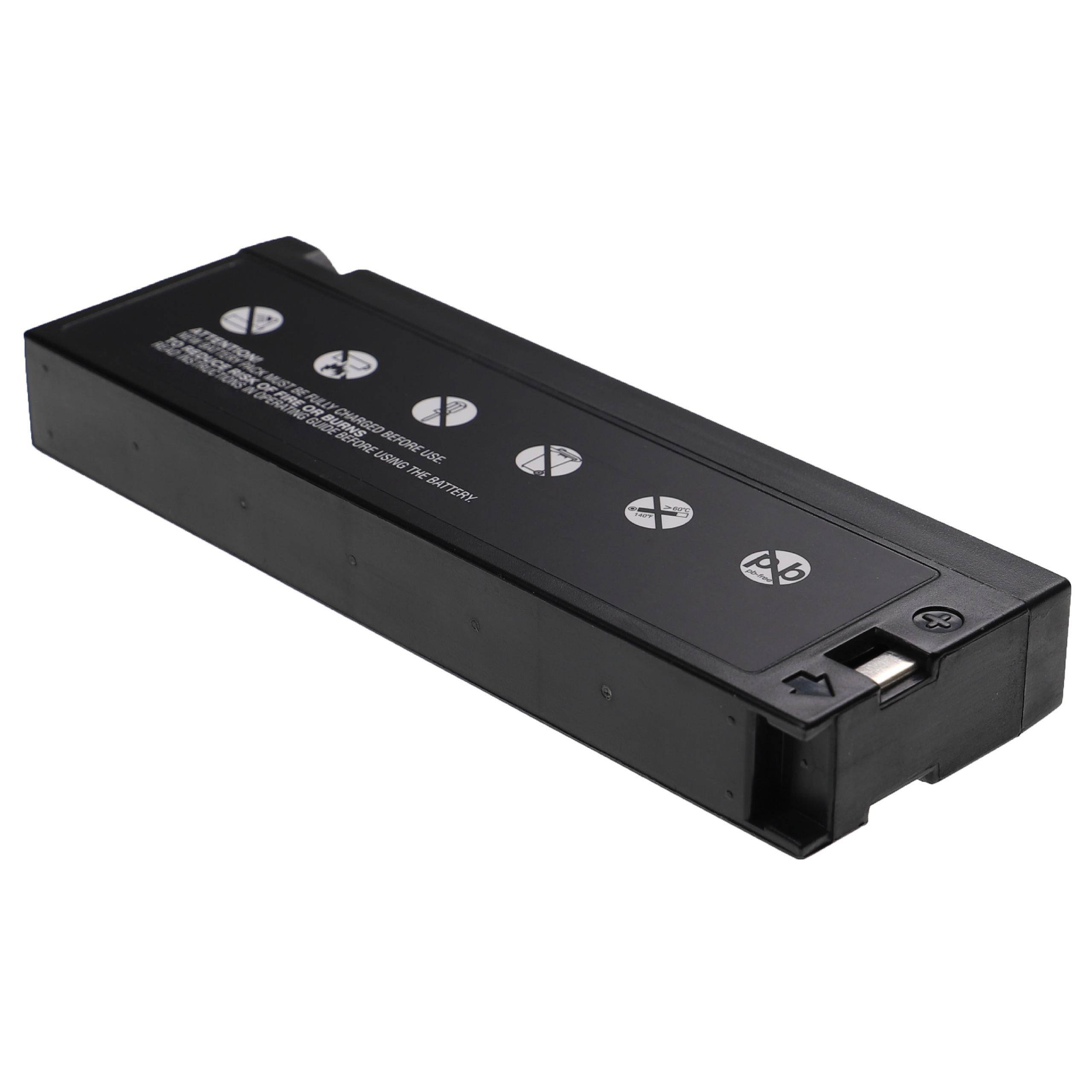 Medizintechnik-Akku als Ersatz für Blaupunkt CR-2000S - 2300mAh, 12V, Sealed Lead Acid