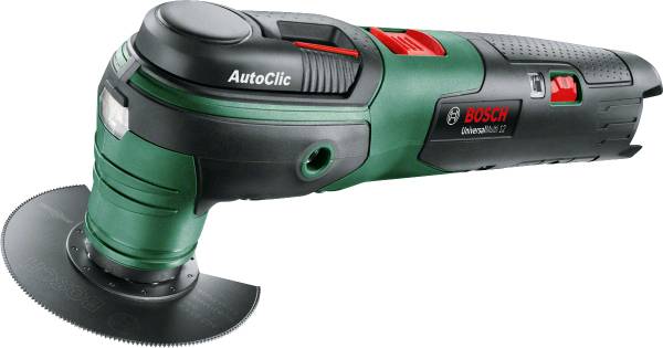 Bosch Home and Garden UniversalMulti 12 0603103000 Multifunktionswerkzeug ohne Akku 12 V