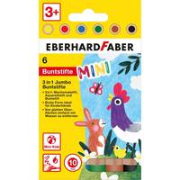 Eberhard Faber Mini Maxi Jumbo, Gemischte Farben, 6 Stück(e)