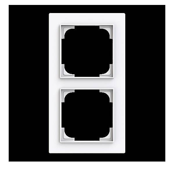 Busch-Jaeger Abdeckrahmen 2-fach 1722-44G