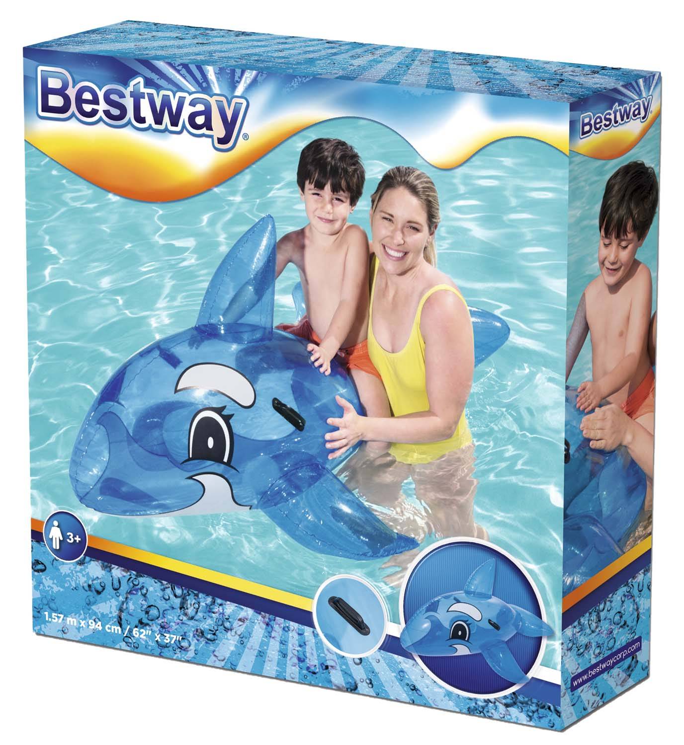 Bestway 41037 - Schwimmtier Baby Wal 157 x 94 cm