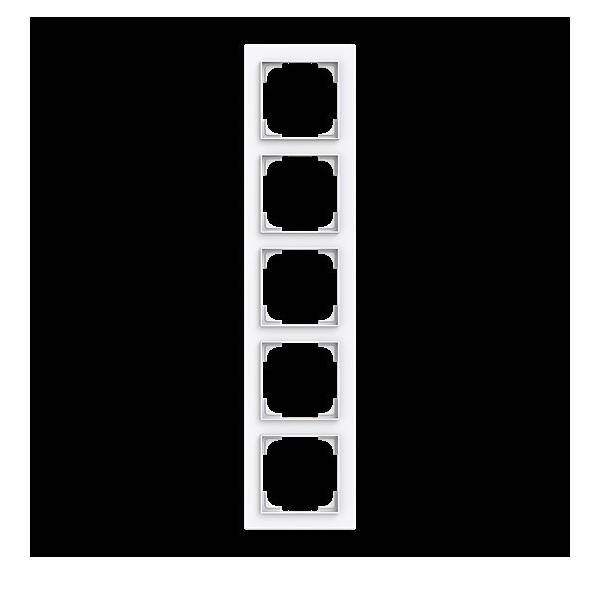 Busch-Jaeger Abdeckrahmen 5-fach 1725-44G