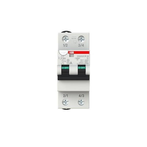 ABB Stotz S&J FI/LS-Schalter DS202CR M B6 A30