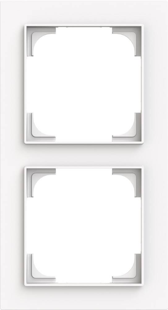 Busch-Jaeger Abdeckrahmen 2-fach 1722-44M