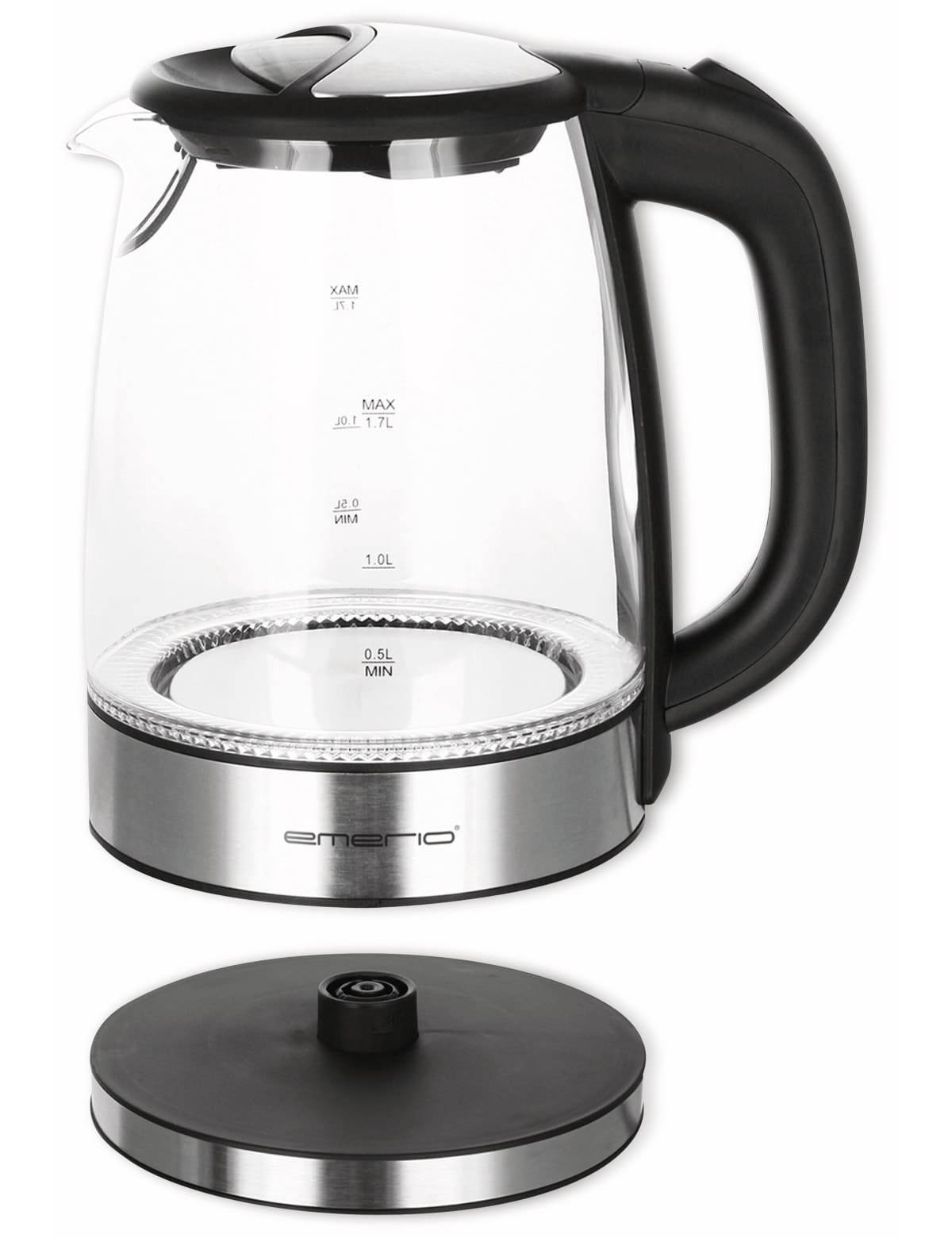 EMERIO Wasserkocher WK-119988,1,7 l, 2200 Watt