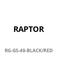 Raptor Gaming Stuhl GS-40 PU + Fabric schwarz/rot