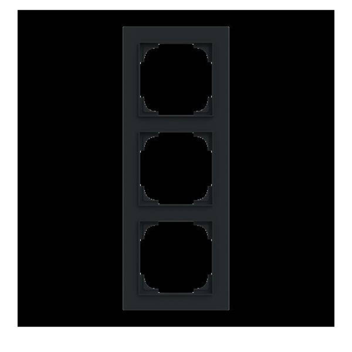 Busch-Jaeger Abdeckrahmen 3-fach 1723-45M