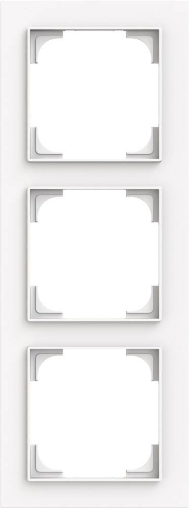 Busch-Jaeger Abdeckrahmen 3-fach 1723-44M