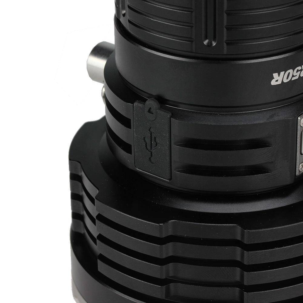 Fenix LR50R LED Taschenlampe 12000 Lumen - Schwarz