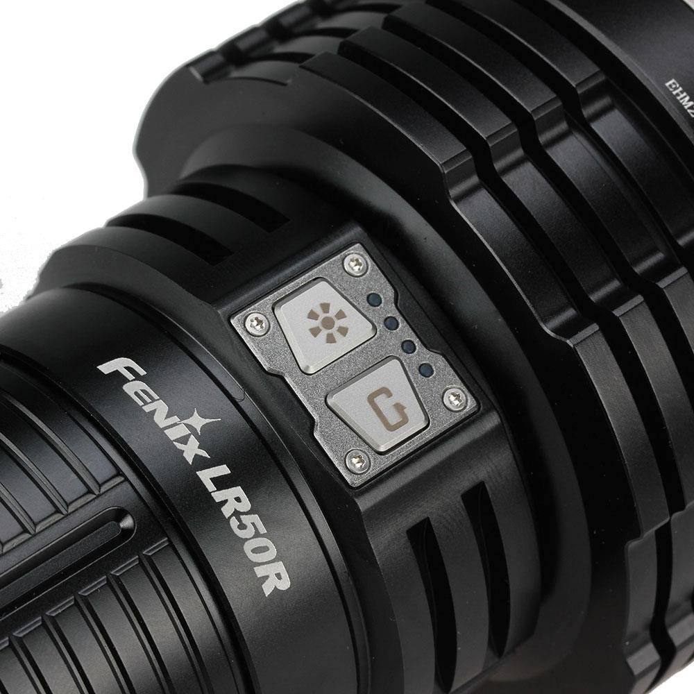 Fenix LR50R LED Taschenlampe 12000 Lumen - Schwarz
